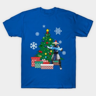 Raiden Around The Christmas Tree Mortal Kombat T-Shirt